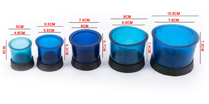 SJT501 Plastic Dental Casting Ring Cup